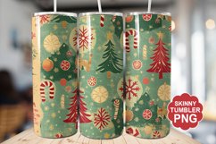 Christmas Tree Tumbler | Christmas Tumbler Wrap Product Image 1