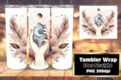 VIBRANT 20oz PNG Tumbler Wrap , Mystic Product Image 1