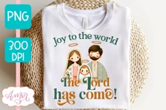 Christmas nativity PNG sublimation, Christmas Christian PNG Product Image 3