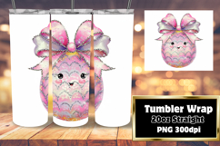 BOLD 20oz Tumbler Artwork for Sublimation , Easter Egg Product Image 1