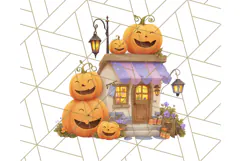 Halloween Candy Shop Clipart PNG, Trick or Treat Clip Art Product Image 5