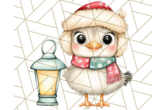 Muted Cute Safari Christmas Animal PNG Clipart, Holiday Png Product Image 5