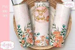 Maid of honor Tumbler Wrap for Sublimation Product Image 1