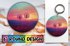 Retro Flower Sublimation Essentials - Vibrant Style Product Image 1