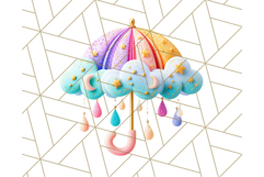 Kawaii City Girl PNG Clipart, Soft Dreamy Style Clip Art Product Image 5