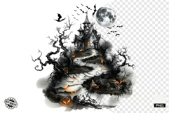 Vintage Old Halloween Clipart Product Image 1