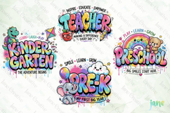 Back To School Graffiti Art Clipart Product Image 1