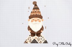 Scandinavian Folk Art Winter Clipart PNG Product Image 1