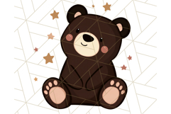 Camping Animals PNG, Forest Critters Campfire Clipart Product Image 5