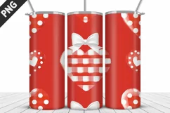 Lovely Hearts Tumbler Design | Valentine's Day Tumbler Wrap Product Image 5