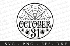 31 October Svg | Halloween Svg | Cricut Product Image 1