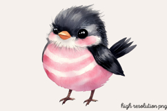 Black Pink Easter Clipart PNG Product Image 1