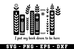 Reading svg, Book Lovers svg, svg cut files Product Image 1