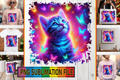 Vibrant TOTE BAG Designs Ideas, Cat Product Image 1