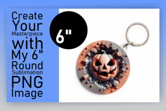 Chic Round Design Car Coaster PNG , 3D Pumpkin Product Image 1