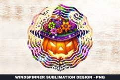 Spooky Season Wind Spinner Sublimation Design Product Image 1