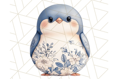 Blue Floral Stuffed Animal Clipart PNG, Cute Stuffed Animals Product Image 5
