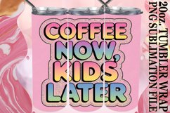 20oz Glitter Tumbler Wrap | Sarcastic Mom Quotes Product Image 1