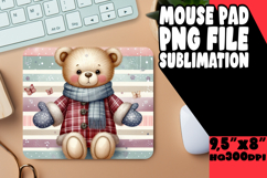 CHEERFUL MOUSE PAD SUBLIMATION INSPIRATION, Teddy Bear Product Image 1