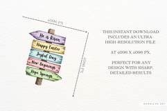 Easter Day Signspots Clipart Product Image 8