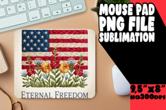 COZY MOUSE PAD INSPIRATIONAL ART, Patriotic Product Image 1