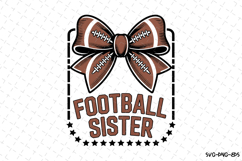 Football Sister Svg | Game Day Svg | Sport Svg | Svg Product Image 1