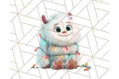 Holiday Yeti Village PNG Clipart, Cute Winter Clip Art Product Image 5