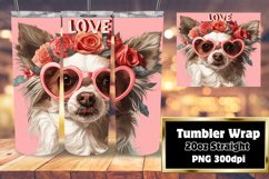 Colorful Doggy Love Sublimation Product Image 1