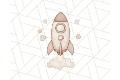 Kid’s Toy Clipart, Nursery Decor Png, Trucks, Rockets, Cars Product Image 5
