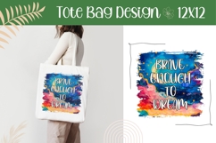 Colorful Sky Illustration, Brave Enough To Dream PNG Product Image 1