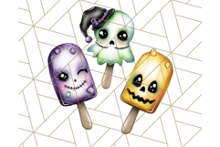 Summerween Tropical Treats Clipart PNG, Halloween Desserts Product Image 5