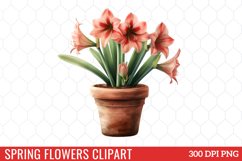 Spring Flowers Clipart Product Image 1
