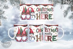 Gnome Is Mug Wrap Design-Christmas Gnome Sublimation Product Image 1
