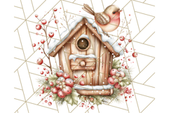 Scandinavian Christmas Gnomes Clipart PNG, Cute Gnome Png Product Image 5