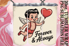 Radiant days 20oz tumbler wrap, Cupid Product Image 1