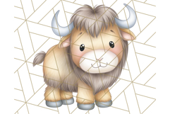 Cute Arctic Animal Clipart PNG, Cute Winter Animals Png Product Image 5