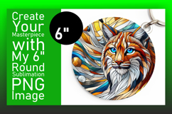Lovely Circle Design Sublimation PNG , Animals Product Image 1