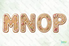 Cookie Letters Clipart Product Image 1