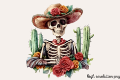 Da de Los Muertos Sublimation PNG Product Image 1