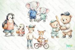 Father's Day Animals Clipart Product Image 1