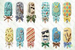 Father's Day Popsicles Clipart Product Image 1