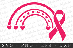 PInk Ribbon PNG | Breast Cancer Awareness Png Product Image 1