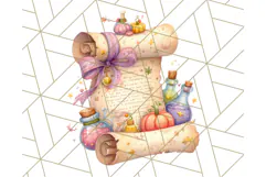 Hocus Pocus Potion Lab Clipart PNG Halloween Clip Art Product Image 5