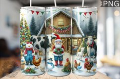 Farm Animals Tumbler Wrap - Christmas Tumbler Design Product Image 1