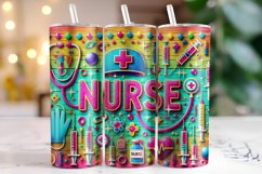 Nurse Tumbler Wrap | Sublimation | Tumblers Product Image 1