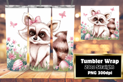 VIBRANT 20oz Tumbler Artwork for DIY , Cute Easter Product Image 1