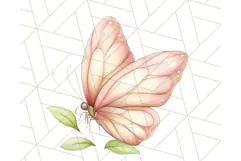 Pastel Fairies and Butterflies PNG, Spring Fantasy Clipart Product Image 5