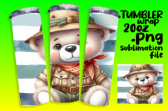 Exclusive Tumbler Design File , Teddy Bear Product Image 1