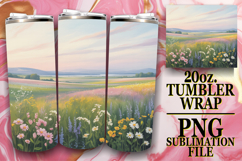 RADIANT JOY 20oz TUMBLER WRAP, Spring Product Image 1