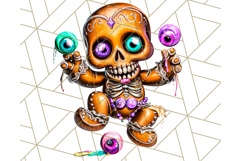 Haunted Treats Clipart PNG, Halloween Candy Art Product Image 5